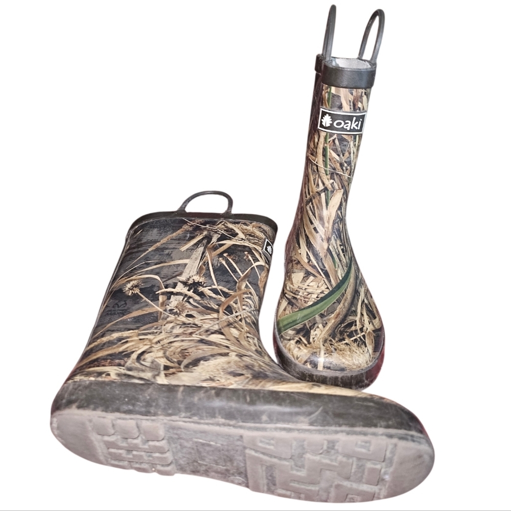 Oaki Kids Camo Rain & Snow Boots